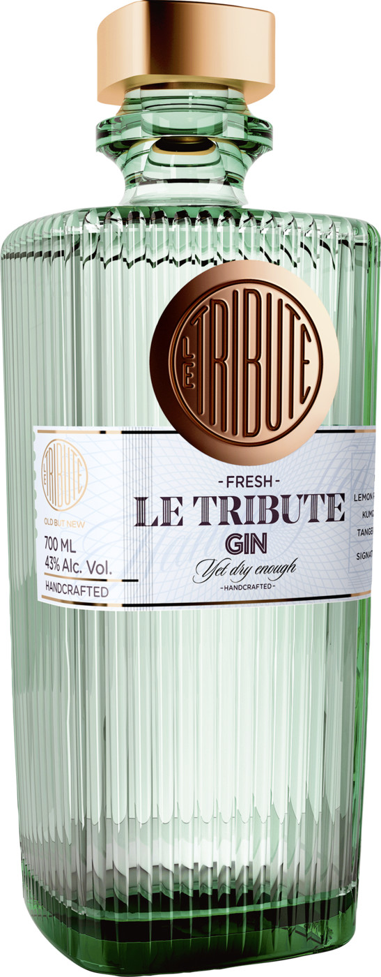 Le Tribute Dry Gin 43% 0,7L Le Tribute Dry Gin 43% 0,7L