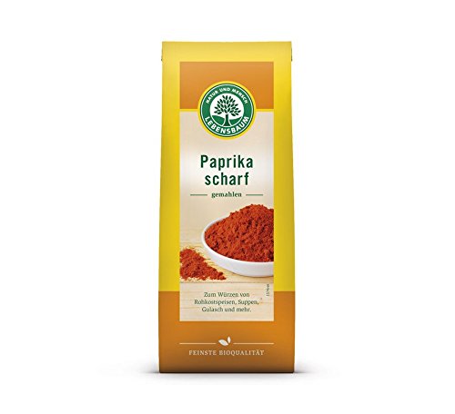 Lebensbaum Bio Paprika scharf, gemahlen (12 x 50 gr) von Lebensbaum