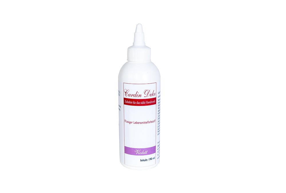Lebensmittelfarbe flüssig violett 190 ml Lebensmittelfarbe flüssig violett 190 ml