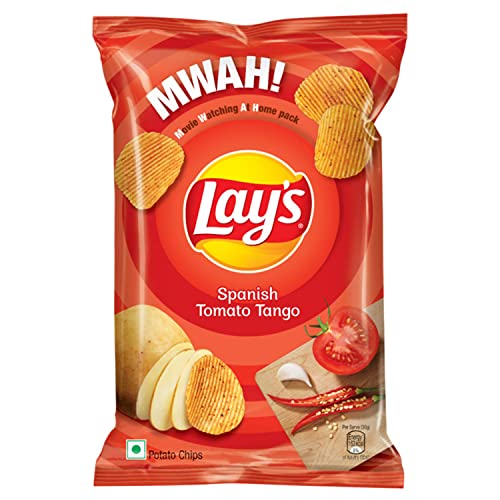 Legt Spanisch Tomate Tango Kartoffel Chips 52 Gramm, Indien Legt Spanisch Tomate Tango Kartoffel Chips 52 Gramm, Indien