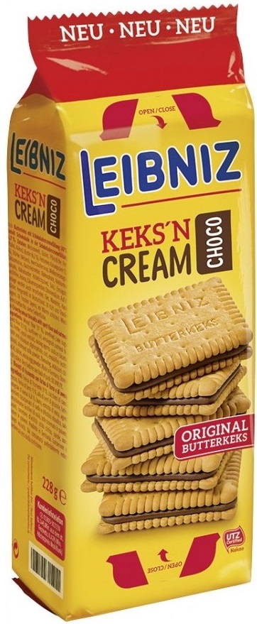 Leibniz Keks'n Cream Choco 228G