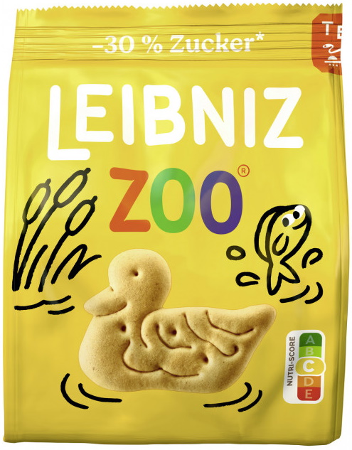 Leibniz Zoo 30% weniger Zucker 125G Leibniz Zoo 30% weniger Zucker 125G