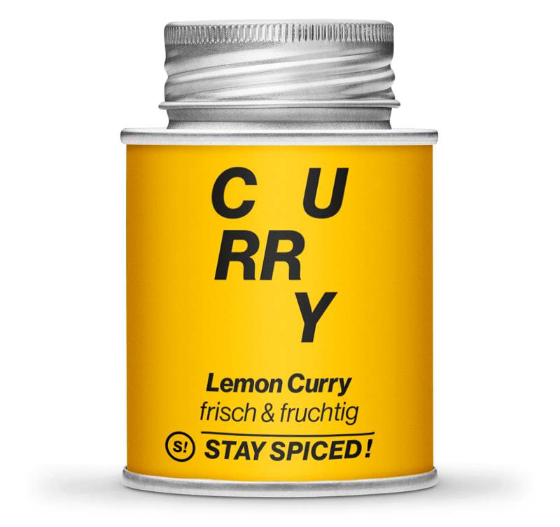 Lemon Curry - zitroniger Curry, 170ml Schraubdose