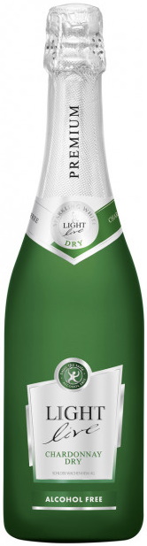 Light Live Sparkling Premium Chardonnay Dry alkoholfrei 0,75L