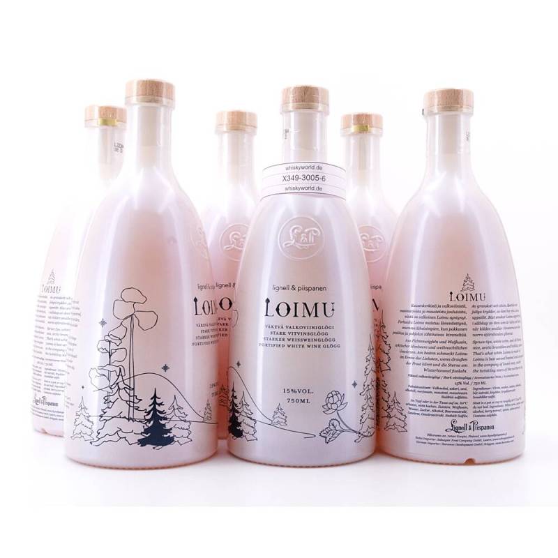 Lignell & Piispanen Loimu Glögg Weiß Vorteils-Set 4,50 L/ 15.0% vol