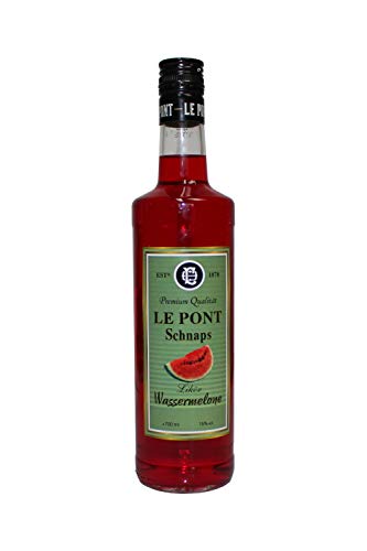 Likör Wassermelone 700ml 15% Gatsios griechischer Wasser Melonen-Likör Liqueur Schnaps von Le Pont