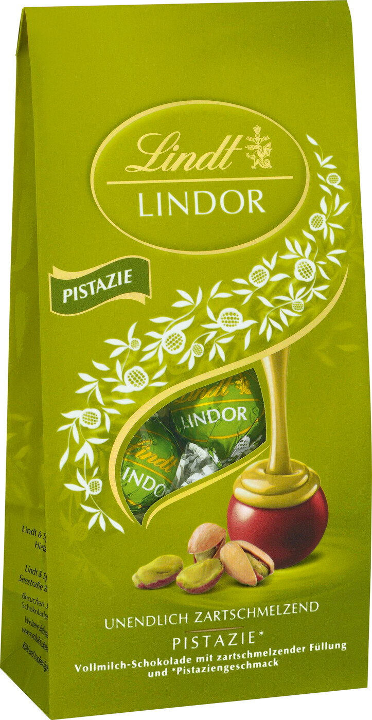 Lindt Lindor Pistazie 137G Lindt Lindor Pistazie 137G