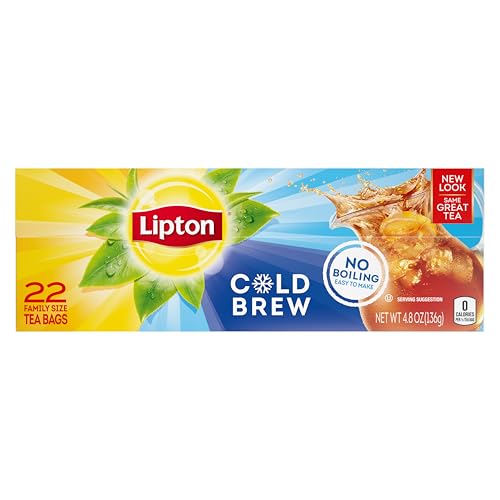 Lipton - Cold Brew Iced Family Size Tea Bags (136 g) von Lipton