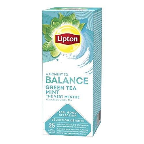 Lipton Wohlfühl - Auswahl grüner Tee 25 Beutel | 6x | Gesamtgewicht 195 gr von Lipton