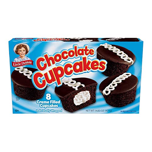 Little Debbie Chocolate Cupcakes 8 Creme Filled Cupcakes 14.83 Oz Little Debbie Chocolate Cupcakes 8 Creme Filled Cupcakes 14.83 Oz