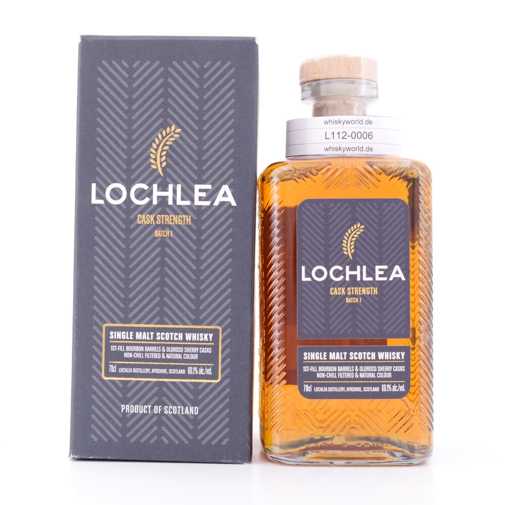 Lochlea Cask Strength Batch #1 0,70 L/ 60.1% vol