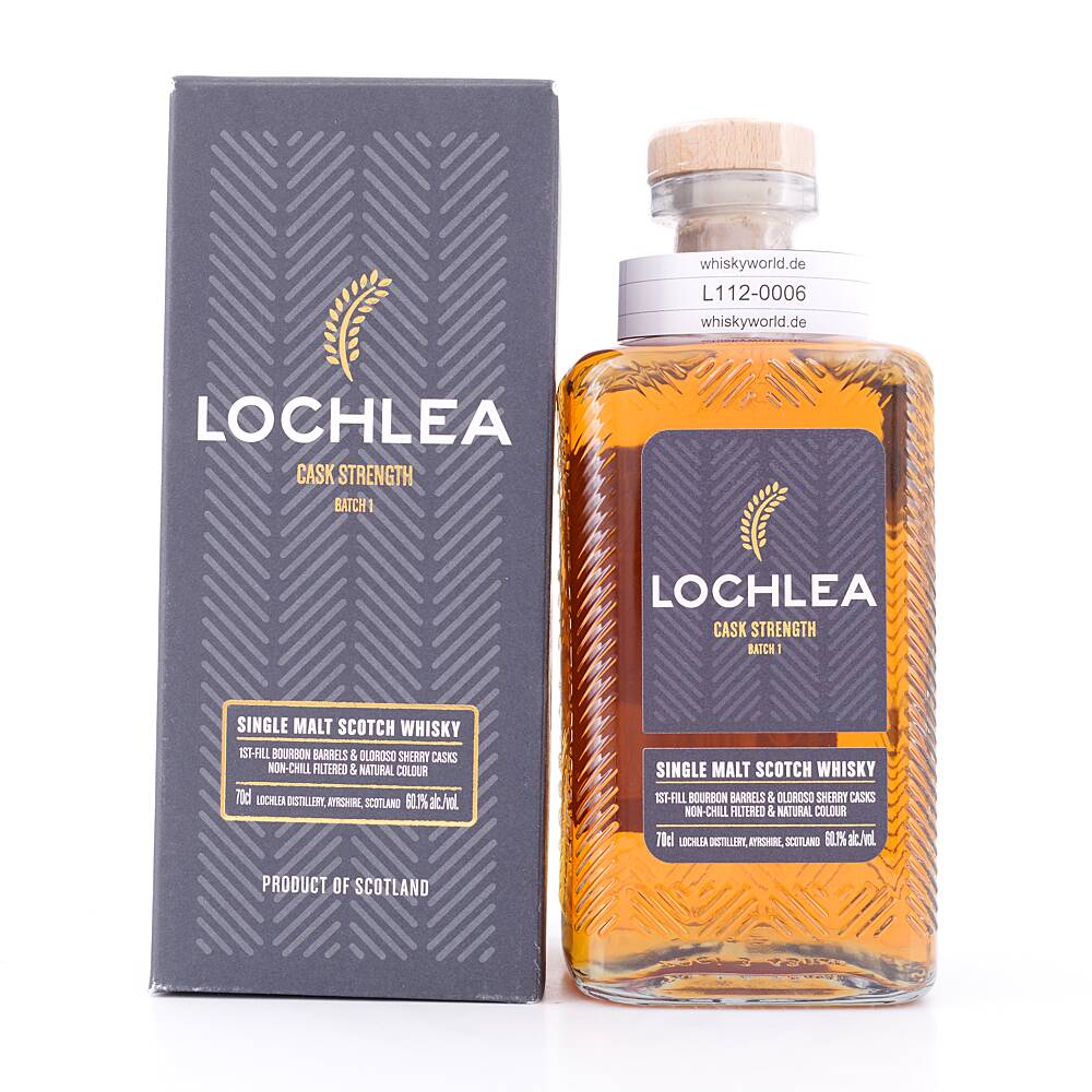 Lochlea Cask Strength Batch #1 0,70 L/ 60.1% vol Lochlea Cask Strength Batch #1 0,70 L/ 60.1% vol
