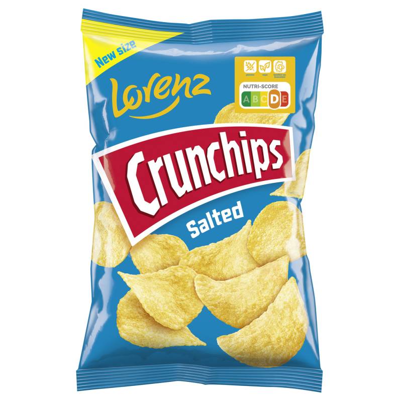 Lorenz Crunchips Salted 150G - MHD 17.05.2025