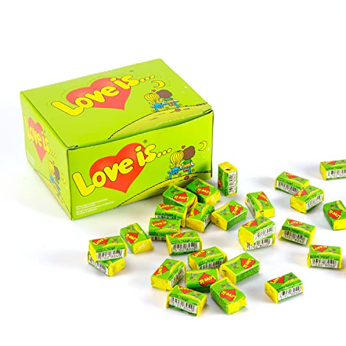 Love is Kaugummi - Apfel Zitronen Geschmack 100 Stück x 4,2 Gramm Love is Kaugummi - Apfel Zitronen Geschmack 100 Stück x 4,2 Gramm von Love is