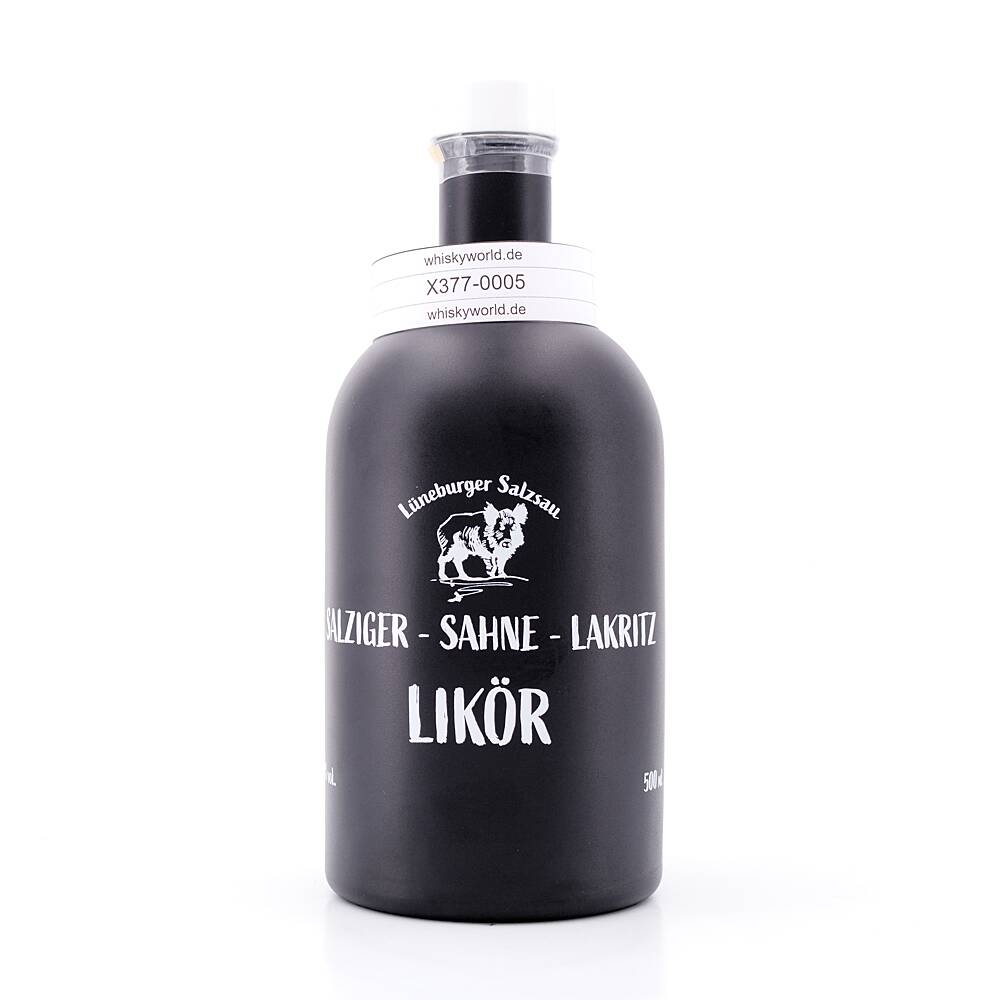 Lüneburger Salzsau Salziger Sahne Lakritz Likör 0,50 L/ 17.0% vol Lüneburger Salzsau Salziger Sahne Lakritz Likör 0,50 L/ 17.0% vol