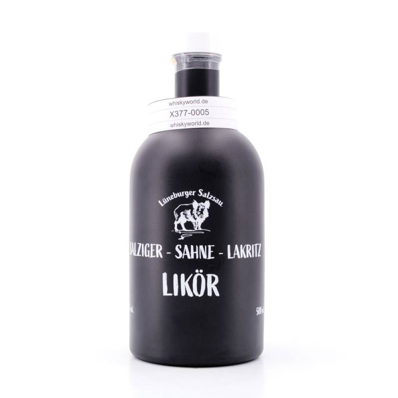 Lüneburger Salzsau Salziger Sahne Lakritz Likör 0,50 L/ 17.0% vol