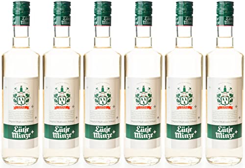Lütje Minze Pfefferminzlikör (6 Flaschen á 700ml) von Lütje