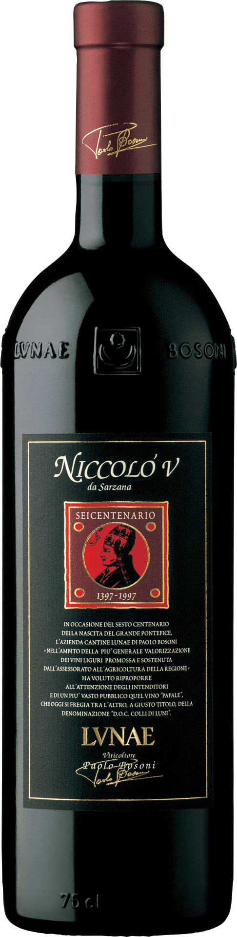 Lunae Niccoló V Riserva Colli di Luni - 2018 Lunae Niccoló V Riserva Colli di Luni - 2018