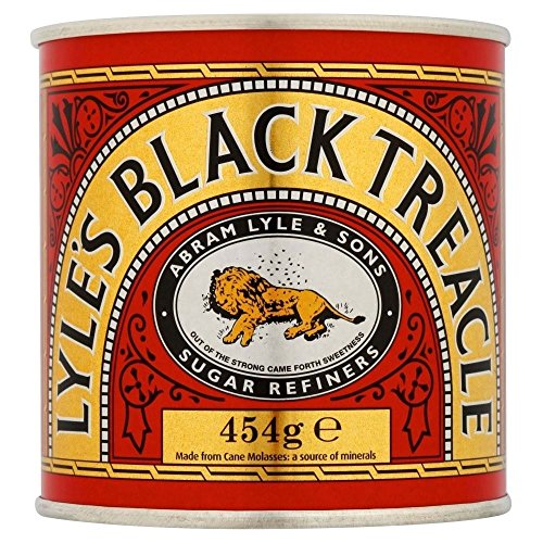 Lyle Black Treacle (454g) - Packung mit 2 von Lyle's Golden Syrup