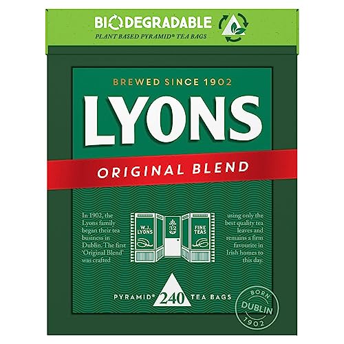 Lyons Original Irish Tea 240 Bags - Irish Pyramid Teabags von Lyons