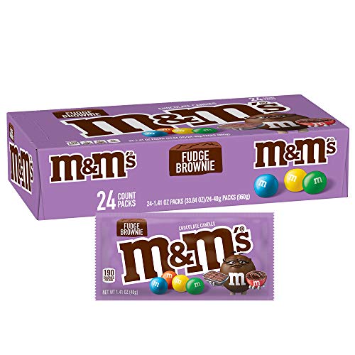 M&M'S Fudge Brownie Bonbons, 40 ml, 24 Stück