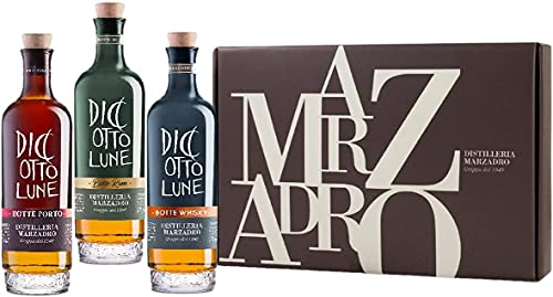 BRENNEREI MARZADRO GESCHENKBOX SAMMLUNG RISERVA BOTTE 3 X 20 CL von Distilleria Marzadro