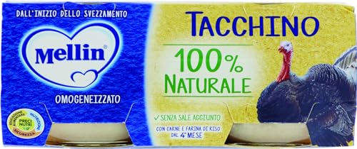 MELLIN-OMO.TACCHINO 2X80G MELLIN-OMO.TACCHINO 2X80G