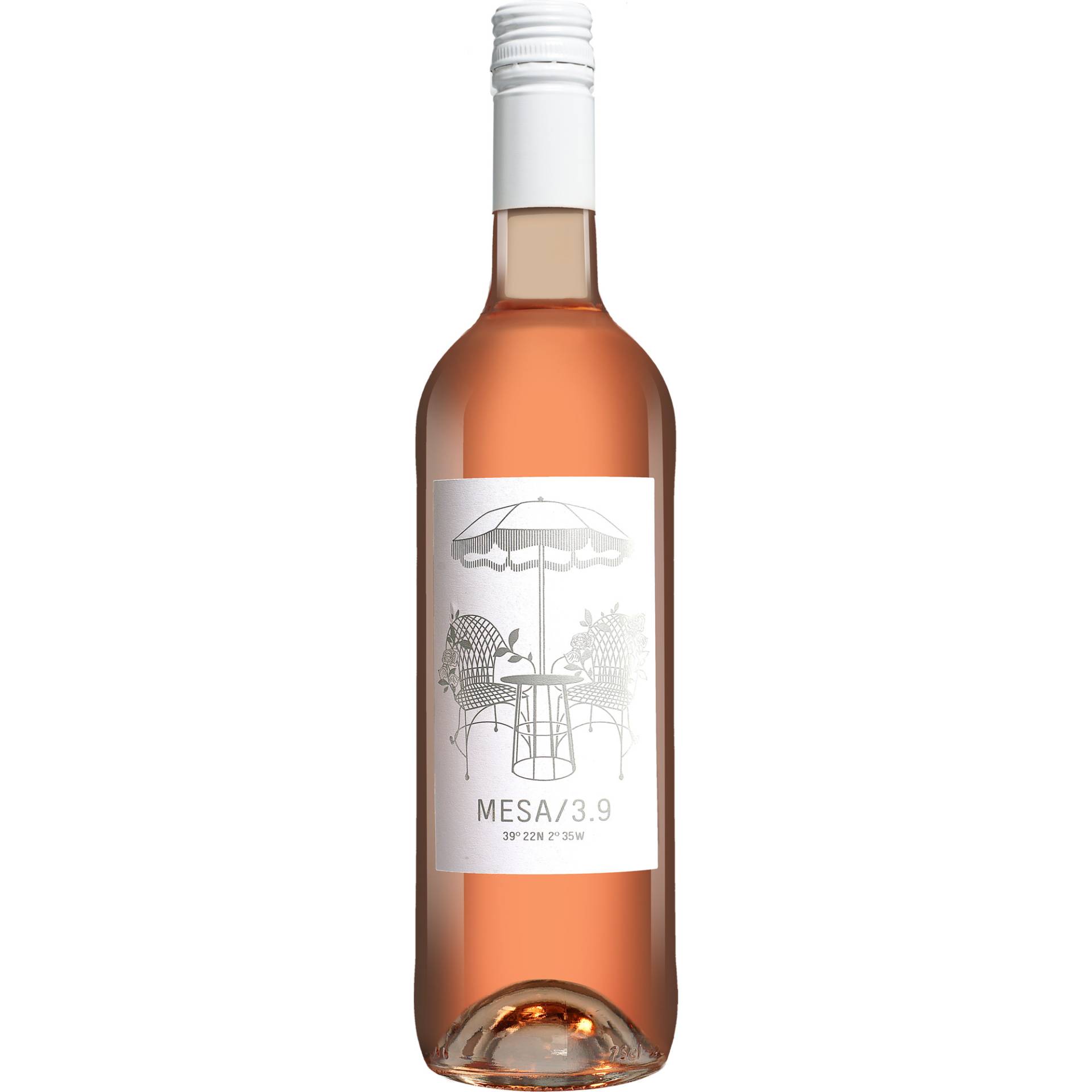 MESA/3.9 Rosado 0.75L 12.5% Vol. Roséwein Trocken aus Spanien MESA/3.9 Rosado 0.75L 12.5% Vol. Roséwein Trocken aus Spanien