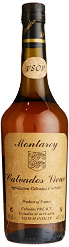 MONTARCY Calvados Vieux AOC VSOP 40% vol, 0,7 von MONTARCY