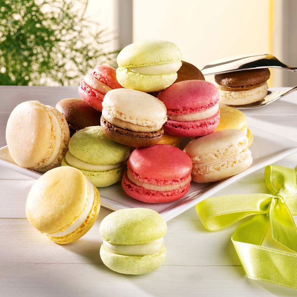 Macarons gemischt von Confiserie Rabbel