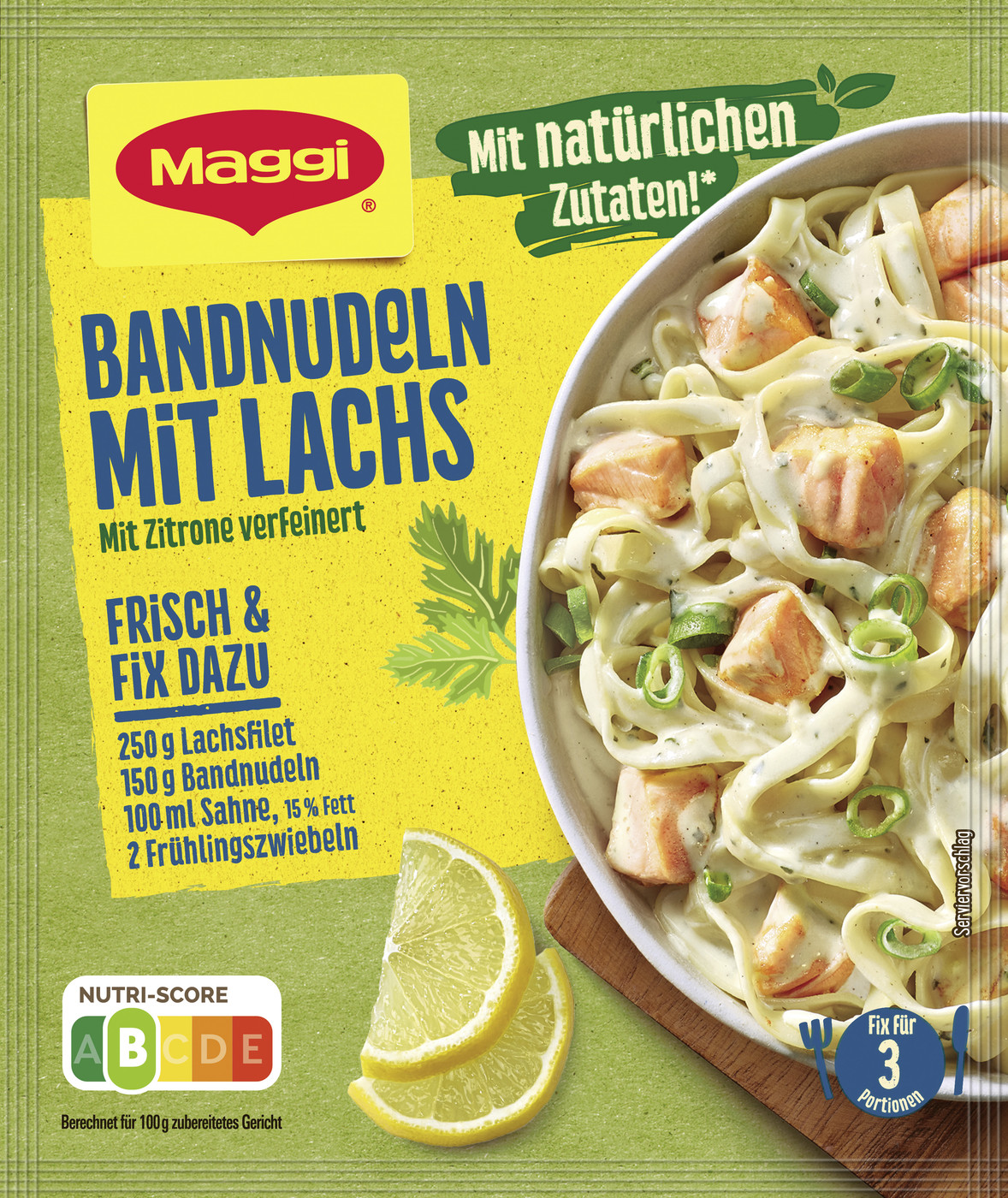 Maggi Bandnudeln mit Lachs 40G