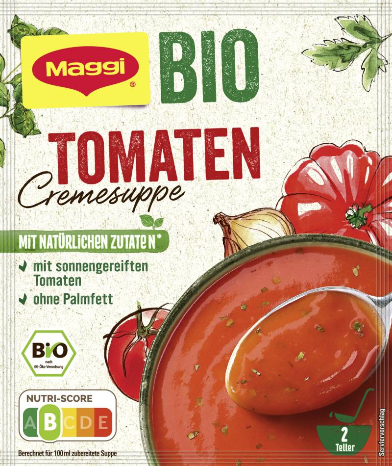 Maggi Bio Tomaten Cremesuppe ergibt 500ML