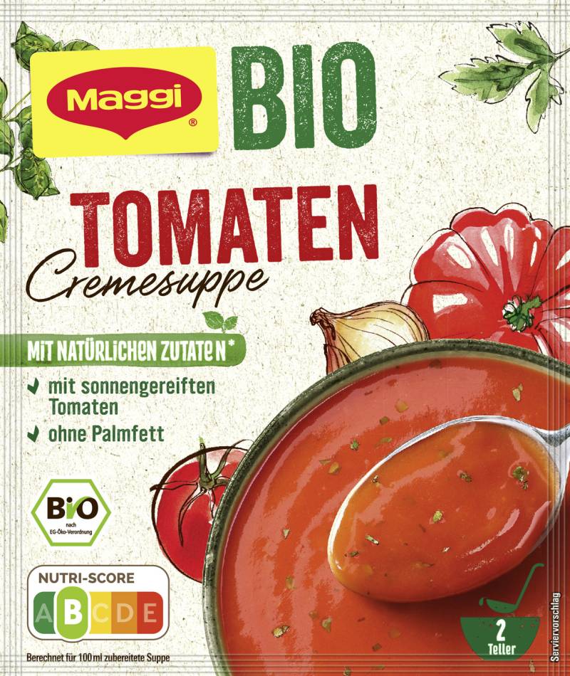 Bio Maggi Tomaten Cremesuppe für 500ml