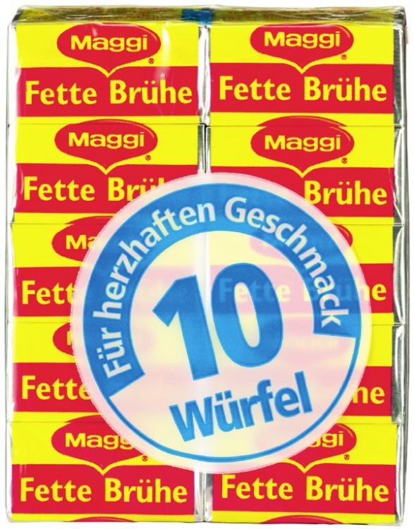 Maggi Fette Brühe 10ST 100G Maggi Fette Brühe 10ST 100G