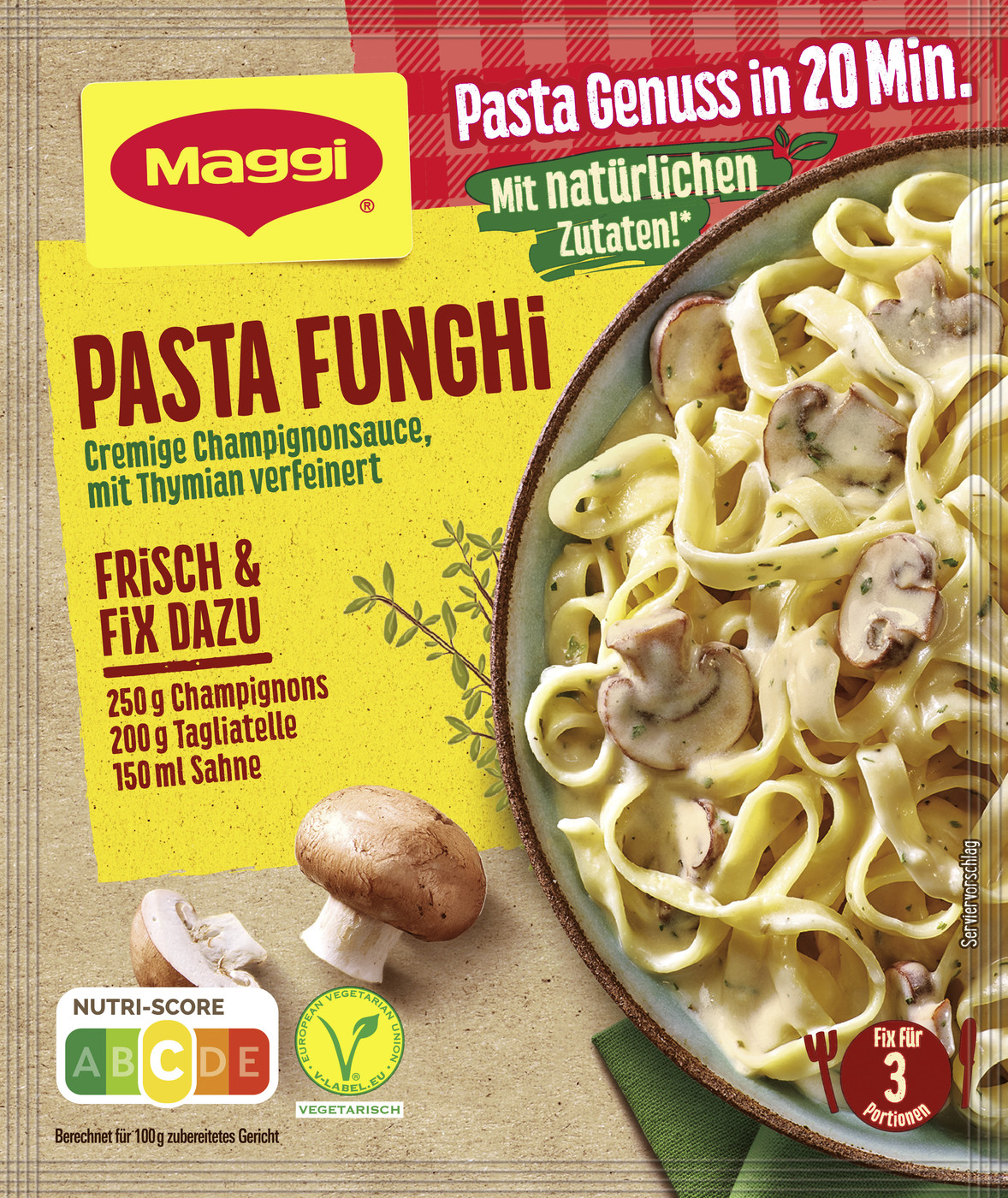 Maggi Fix Pasta Funghi 36G