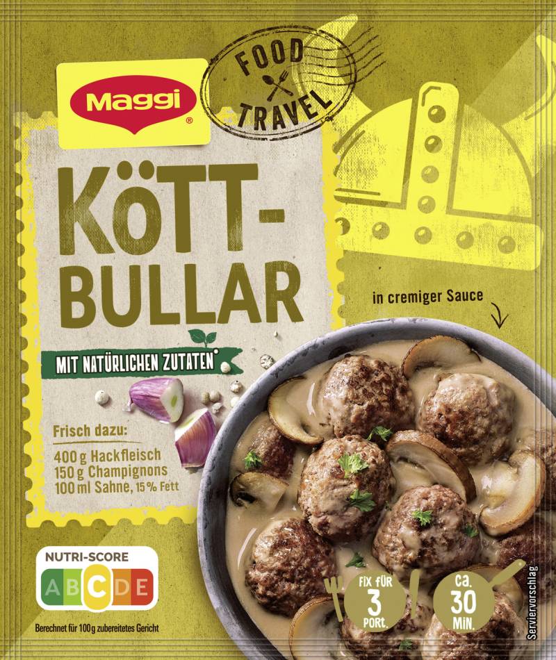 Maggi Food Travel Köttbullar 34G