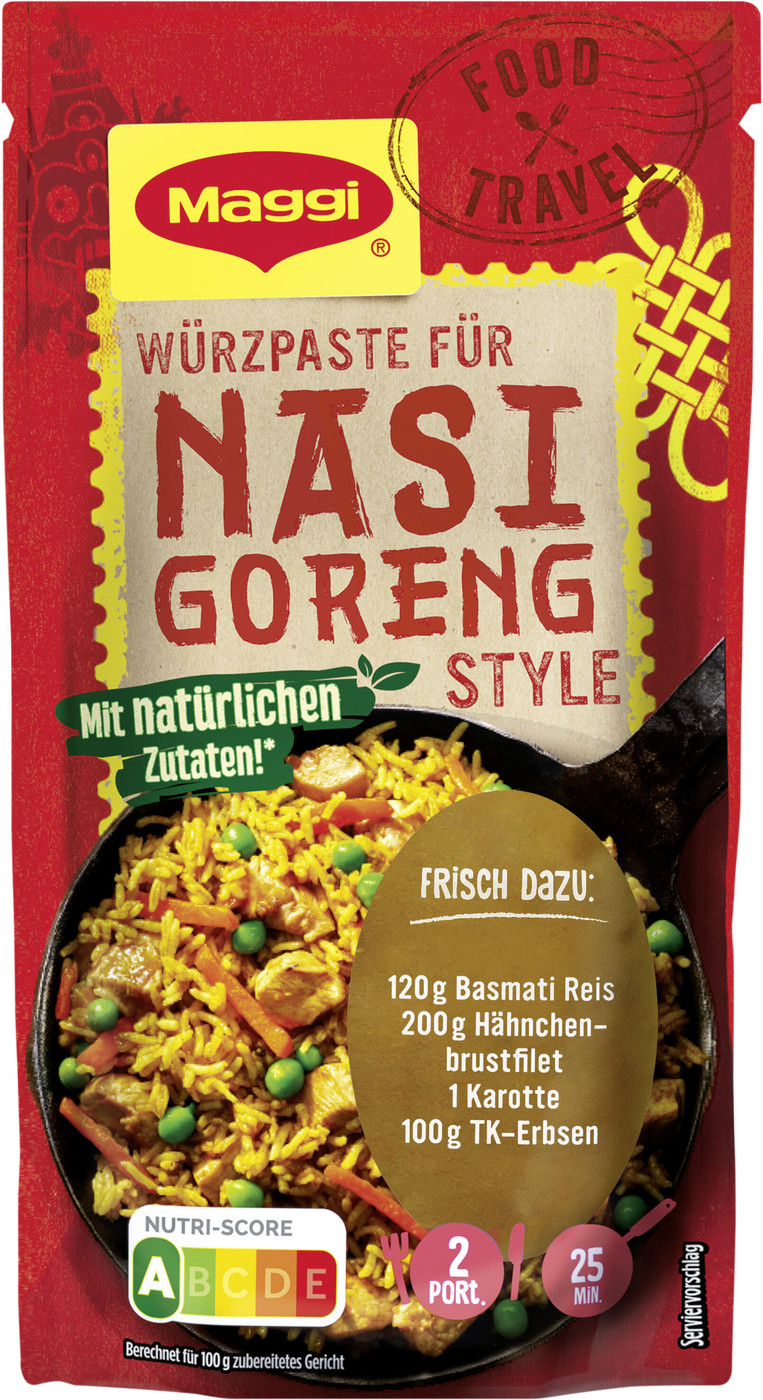 Maggi Food Travel Nasi Goreng Style 65G Maggi Food Travel Nasi Goreng Style 65G