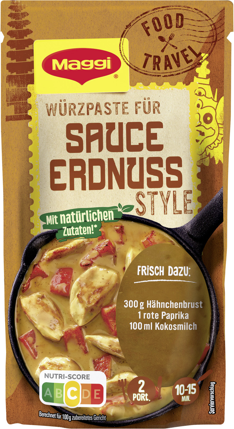 Maggi Food Travel Sauce Erdnuss Style 65G Maggi Food Travel Sauce Erdnuss Style 65G