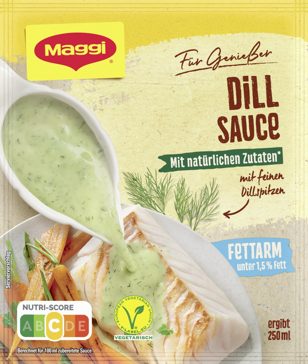 Maggi Für Genießer Dill Sauce fettarm ergibt 250ML