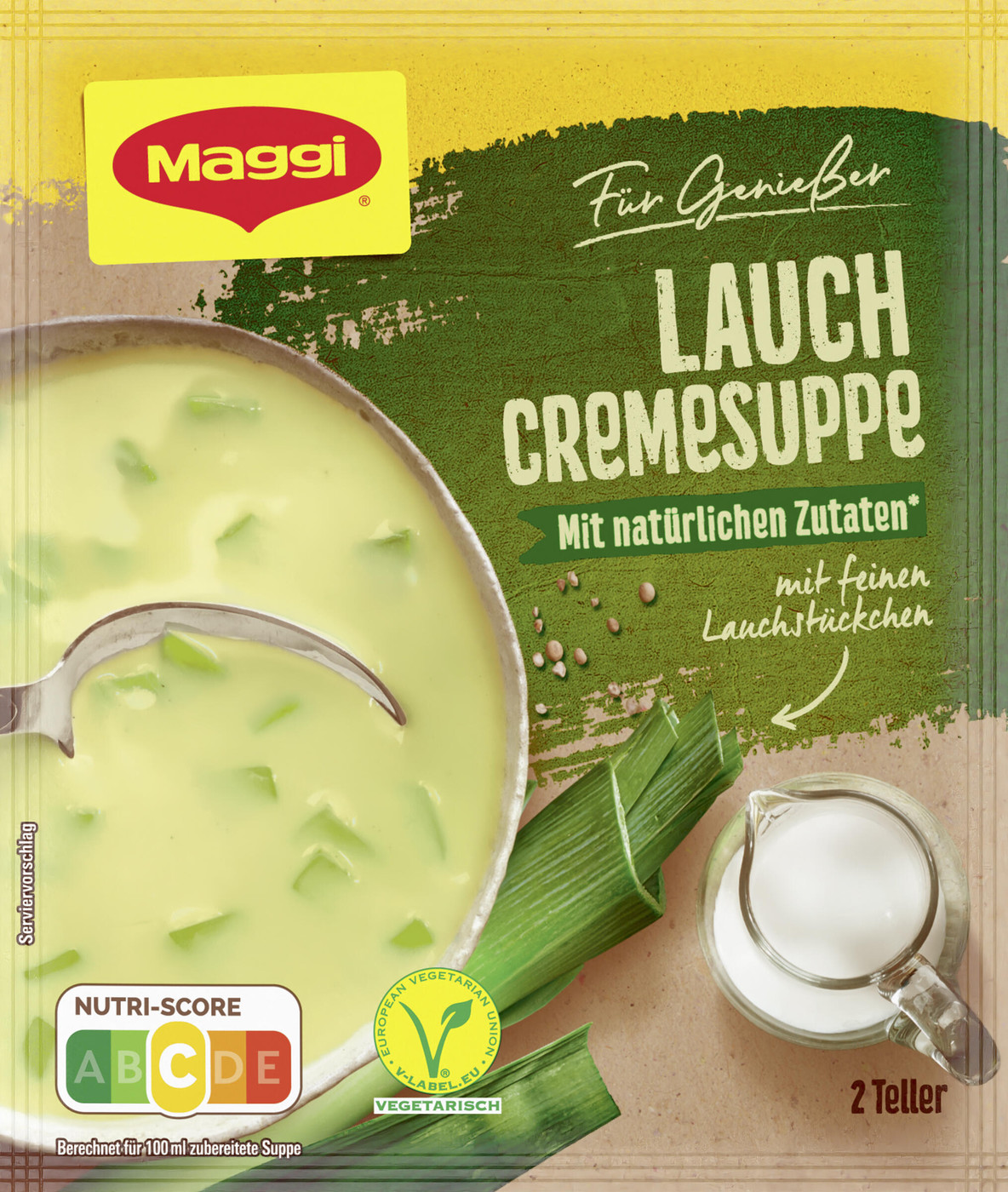 Maggi Für Genießer Lauch Cremesuppe ergibt 500ML Maggi Für Genießer Lauch Cremesuppe ergibt 500ML
