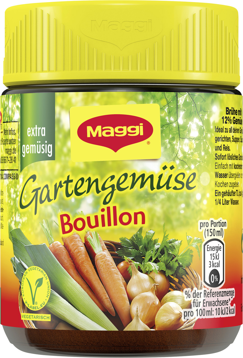 Maggi Gartengemüse Bouillon für 7L 130G Maggi Gartengemüse Bouillon für 7L 130G