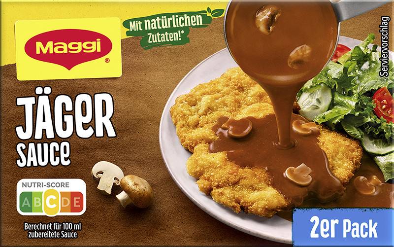 Maggi Jäger-Sauce ergibt 2x 250ML