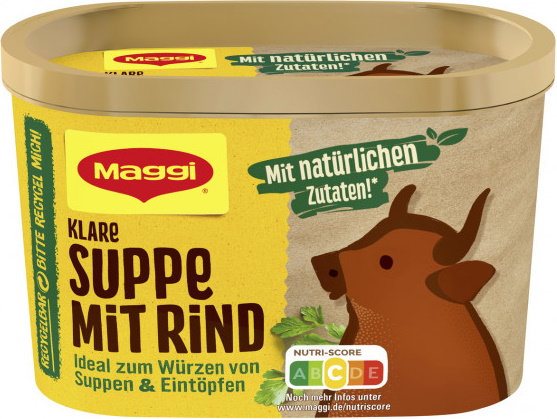 Maggi Klare Suppe mit Rind für 16L 288G