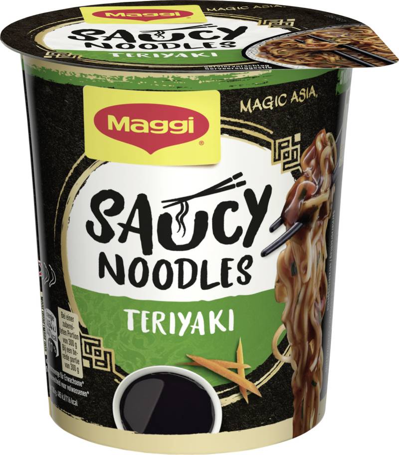 Maggi Magic Asia Saucy Noodles Teriyaki Cup 75G