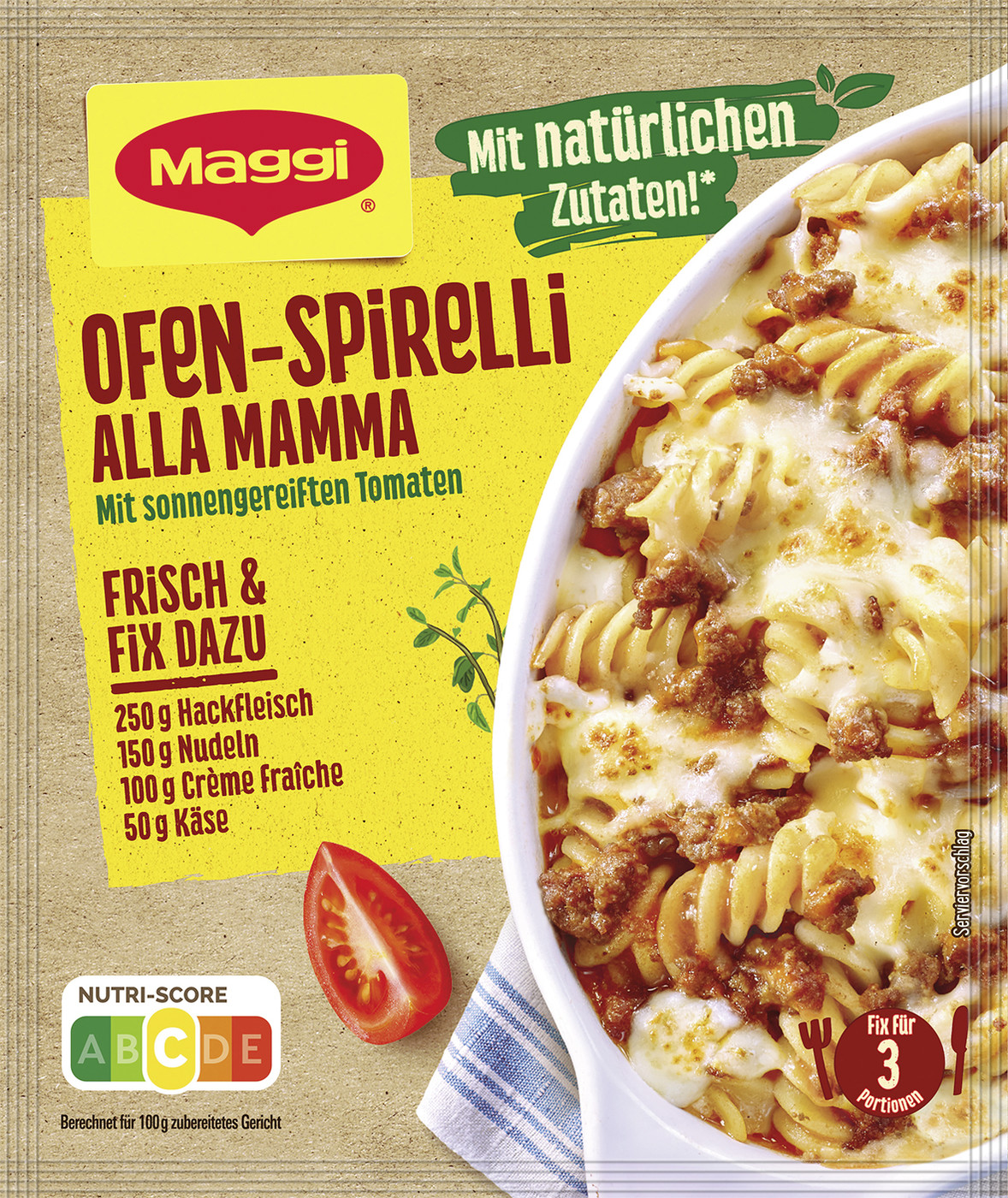 Maggi Ofen-Spirelli Alla Mamma 43G