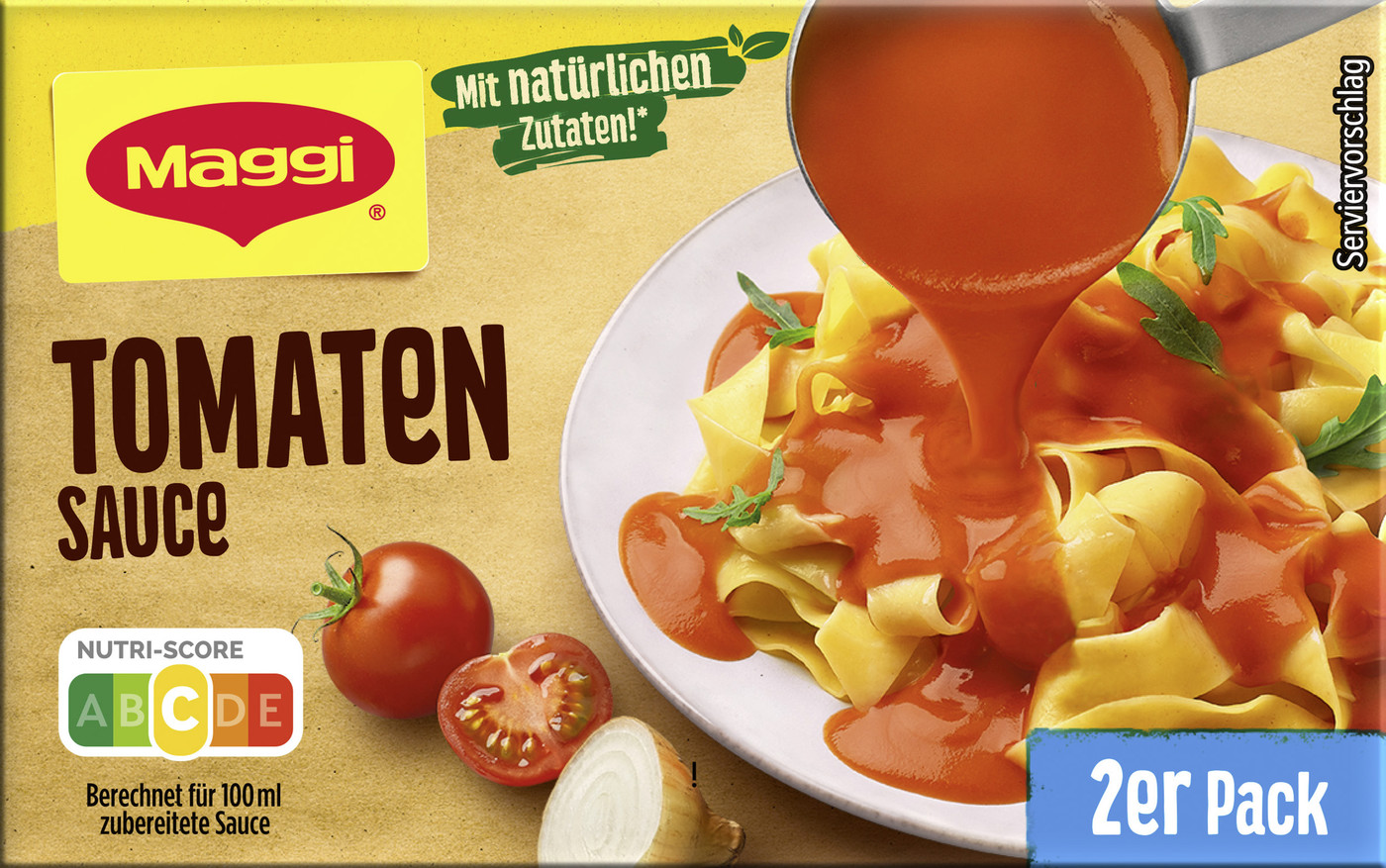 Maggi Tomaten-Sauce ergibt 2x 250ML