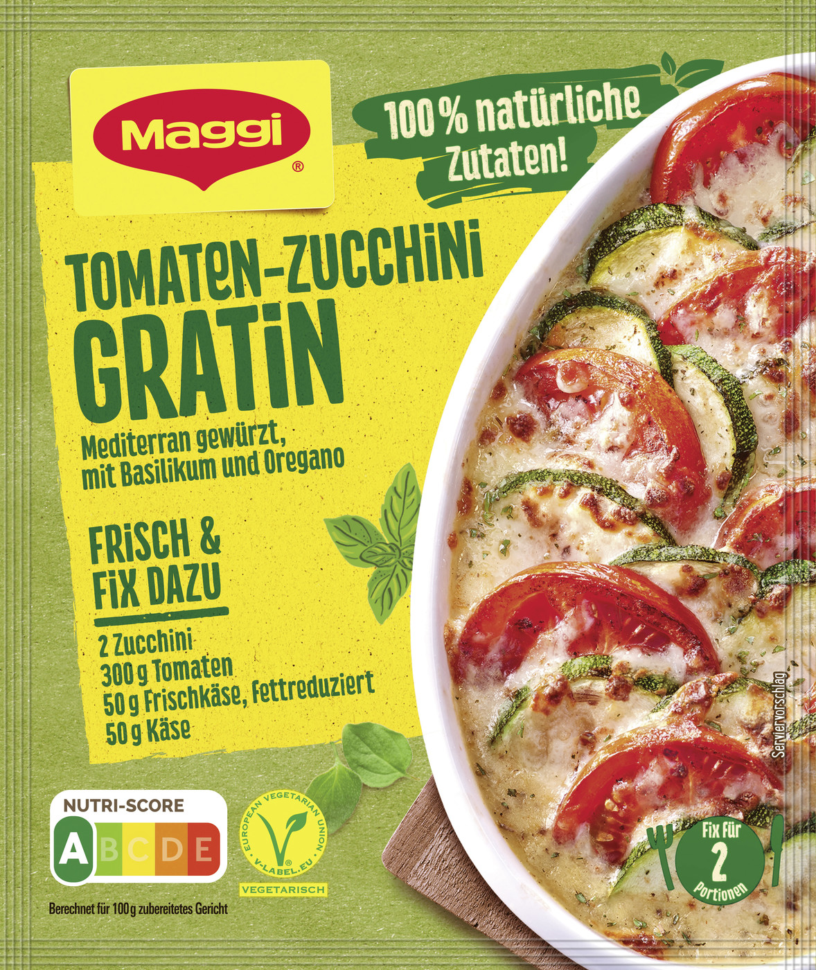 Maggi Tomaten-Zucchini Gratin 33G