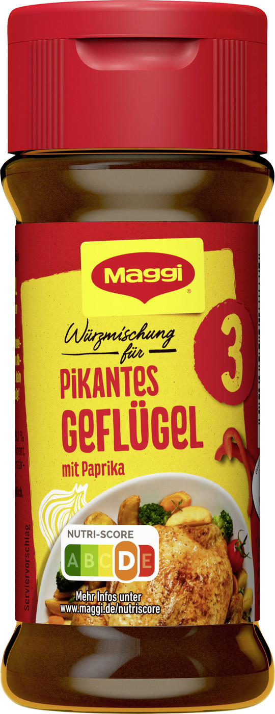 Maggi Würzmischung 3 - pikantes Geflügel 65G Maggi Würzmischung 3 - pikantes Geflügel 65G