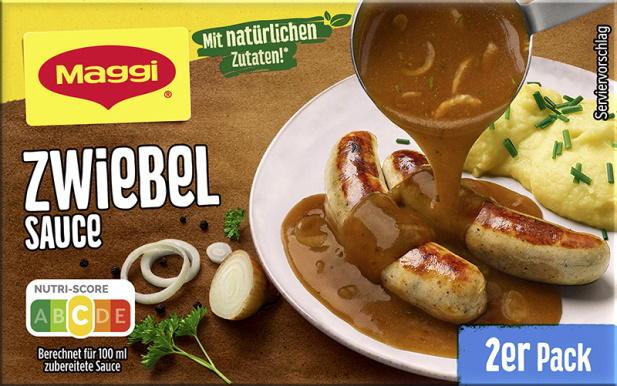 Maggi Zwiebel-Sauce ergibt 2x 250ML