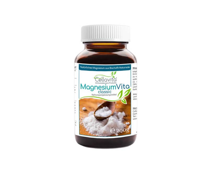 Magnesium Vita 'classic' (100%) - 120g im Glas